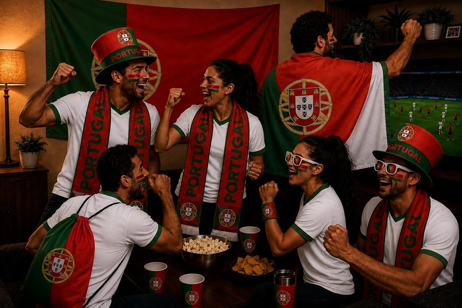 Portugal Fifa World Cup Soccer Fan Kit