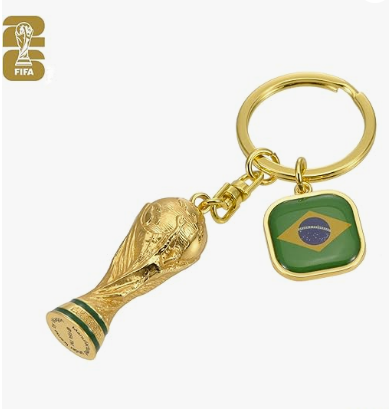 FIFA World Cup 2026 Brazil Trophy Key Chains