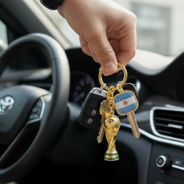 FIFA World Cup 2026 Argentina Trophy Key Chains