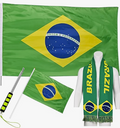 Scarf Knitted Brazil Unisex Sports FIFA World Cup 2026 Warm