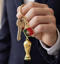 FIFA World Cup 2026 Portugal Trophy Key Chains