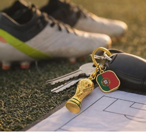 FIFA World Cup 2026 Portugal Trophy Key Chains