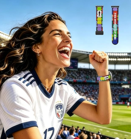 FIFA World Cup 2026 Magnetic Silicone Band Compatible witch Apple Watch